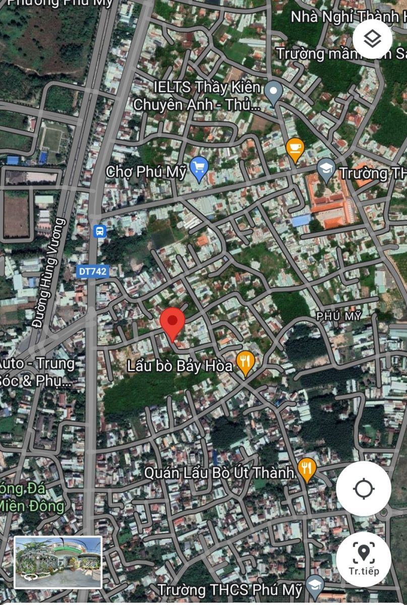 Bán đất đường DX025 phường phú mỹ TP TDM Bình Dương 