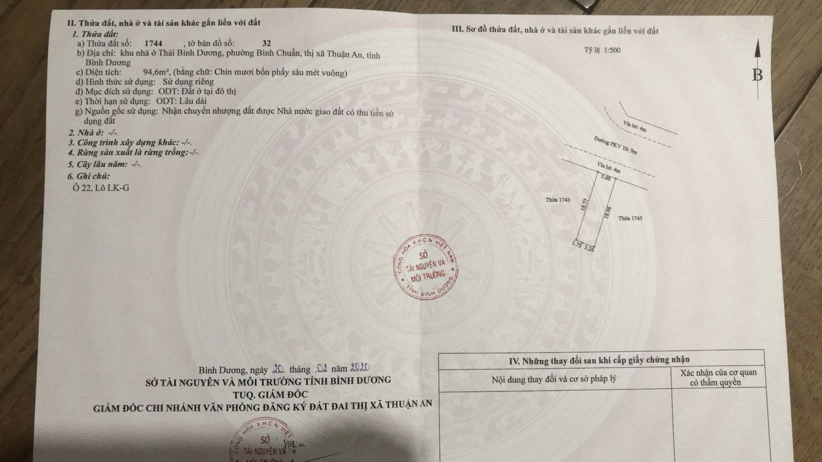 Bán đất khu dân cư thái bình dương đường bình chuẫn 17. Phường bình chuẫn. Thành phố thuận an bình dương