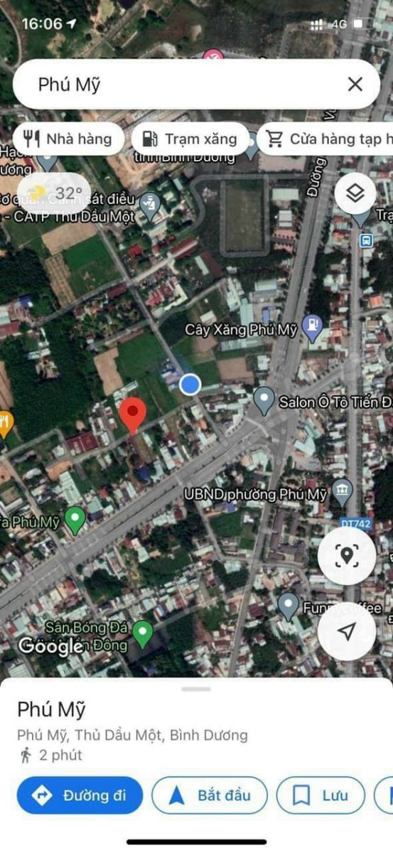 Bán nhà mặt tiền đường dx044 phường phú mỹ thành phố thủ dầu một bình dương