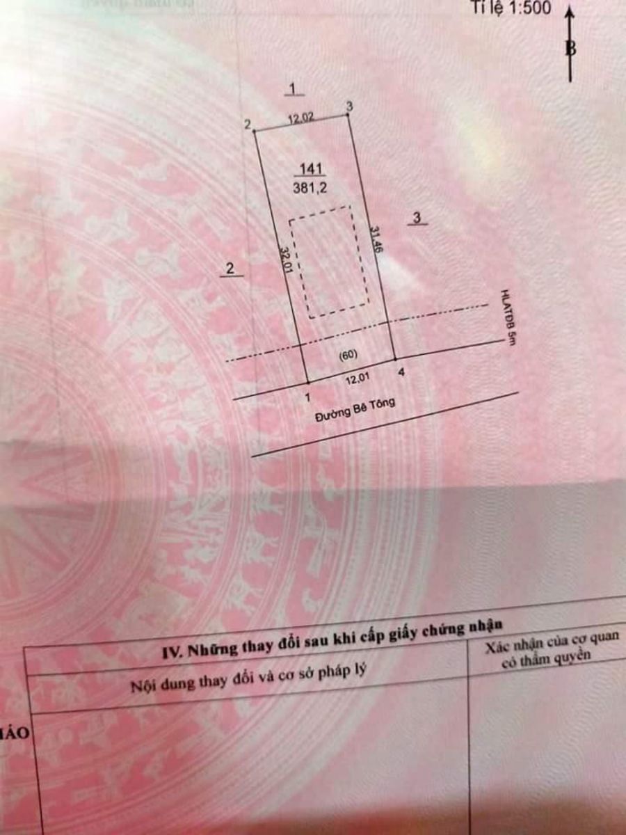 Bán đất xã tân hiệp, huyện phú giáo, bình dương 
