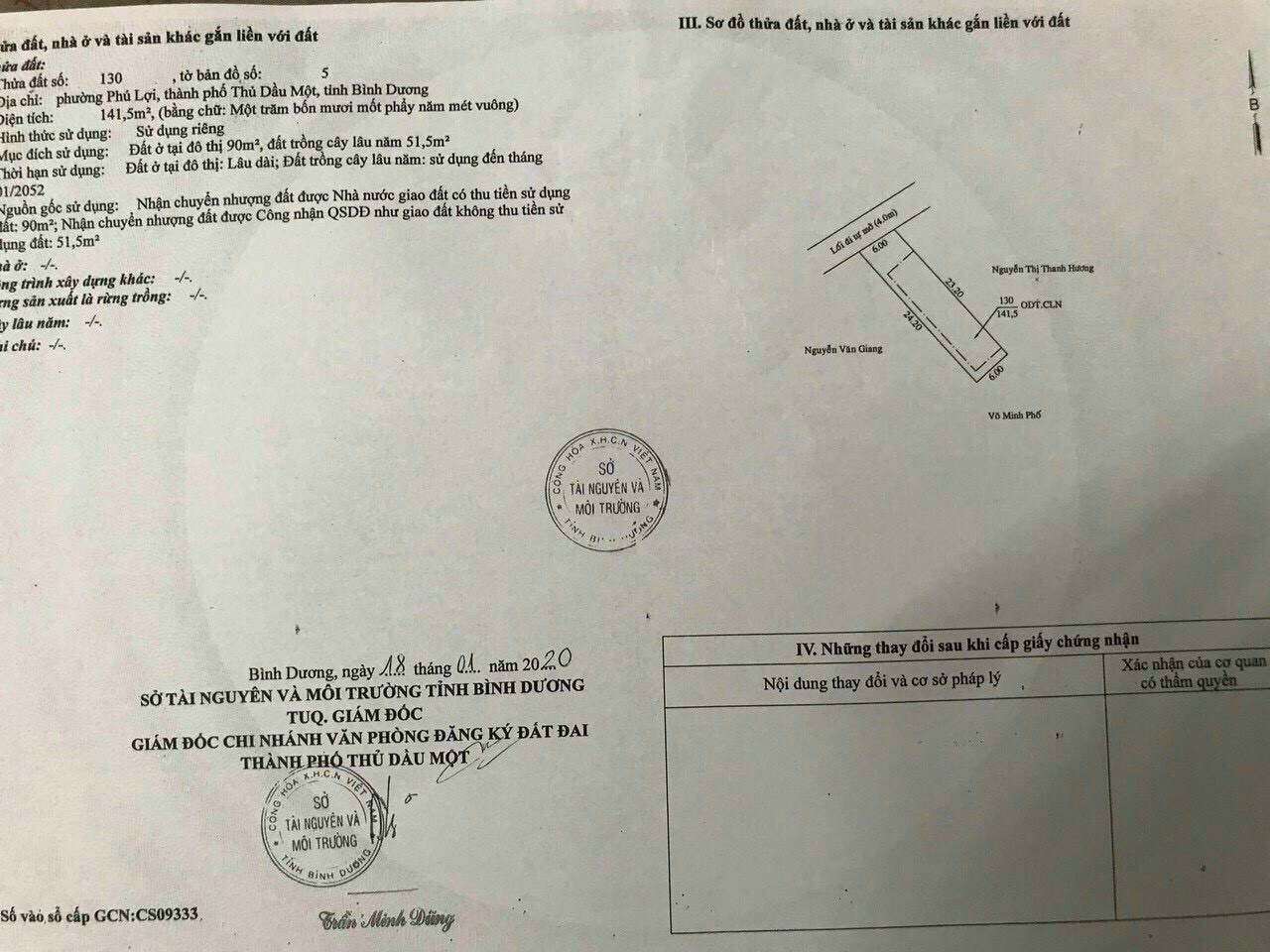 Bán đất đường hẽm 322 huỳnh văn lũy, đối diện sân bóng tân hoàng đức, phường phú lợi thành phố thủ dầu một bình dương 