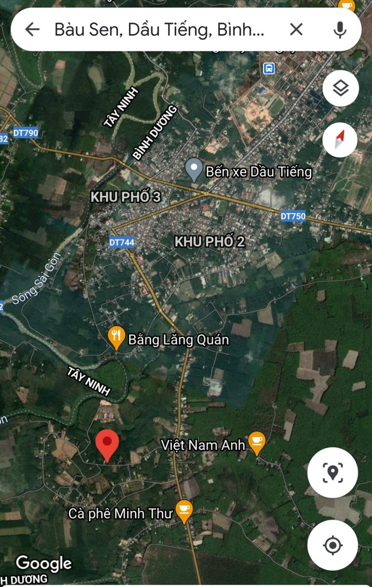 Bán đất đường bầu sen thị trấn dầu tiếng bình dương
