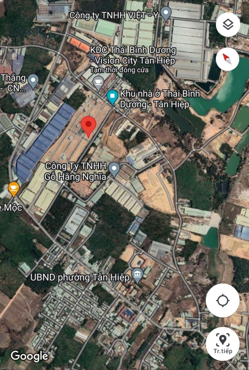 Bán đất lô góc đường N8 khu dân cư thái bình dường tân hiệp 17, phường tân hiệp, tân uyên bình dương