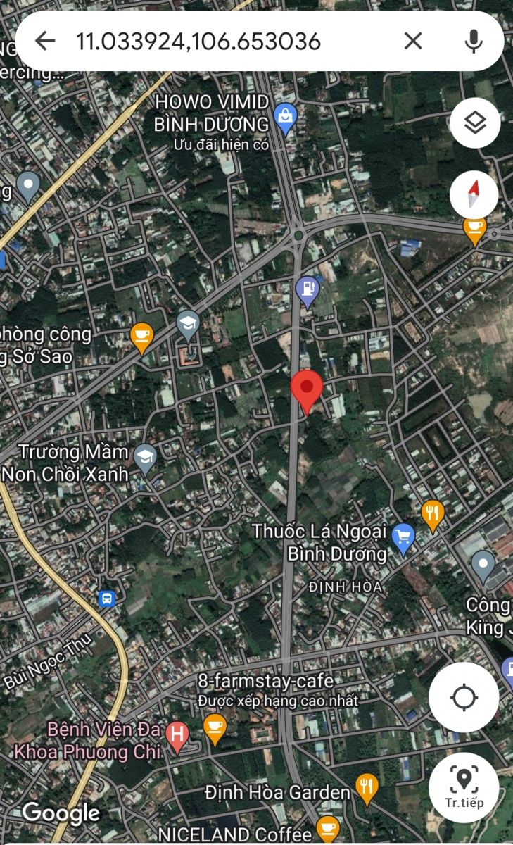 Bán đất mặt tiền đường mỹ phước tân vạn phường định hòa, thành phố thủ dầu một, bình dương